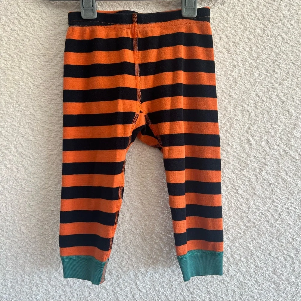 Hanna Andersson Jack O Lantern‎ Halloween Toddler Matching Set Pajamas Size 2T